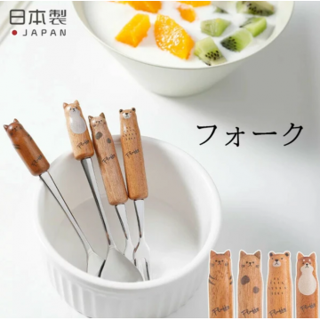 日本製動物短叉(虎貓/斑貓/柴犬)